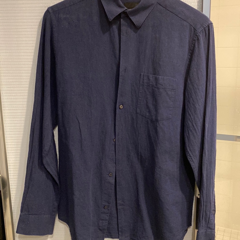 Navy Linen blend
